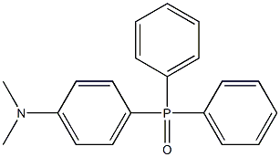 Benzenamine, 4-(diphenylphosphinyl)-N,N-dimethyl- 化学構造式