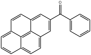 2-Benzoylpyren Struktur