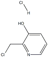 2-(氯甲基)吡啶-3-醇 盐酸盐,80322-74-3,结构式