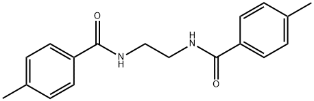 N,N'-1,2-ethanediylbis(4-methylbenzamide) Structure