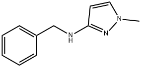 N-benzyl-1-methyl-1H-pyrazol-3-amine Struktur