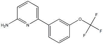 6-(3-(三氟甲氧基)苯基)吡啶-2-胺,833457-21-9,结构式