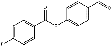 4-formylphenyl 4-fluorobenzoate Structure