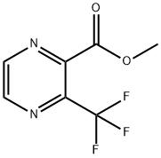 3-三氟甲基吡嗪-2-甲酸甲酯,870787-05-6,结构式