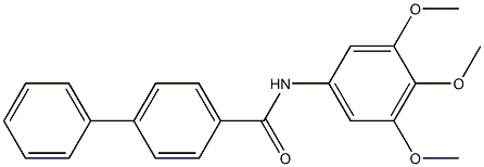 878985-58-1 4-phenyl-N-(3,4,5-trimethoxyphenyl)benzamide