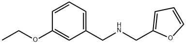 [(3-ethoxyphenyl)methyl](furan-2-ylmethyl)amine 化学構造式