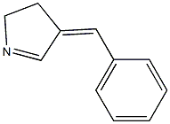 2H-Pyrrole, 3,4-dihydro-4-(phenylmethylene)-,88631-61-2,结构式