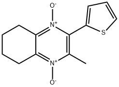 Quinoxaline, 5,6,7,8-tetrahydro-2-methyl-3-(2-thienyl)-, 1,4-dioxide