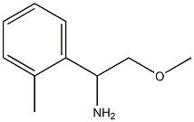 953900-51-1 2-METHOXY-1-(2-METHYLPHENYL)ETHAN-1-AMINE