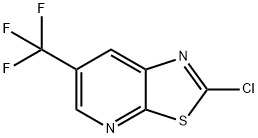2-Chloro-6-(trifluoromethyl)thiazolo[5,4-b]pyridine Structure