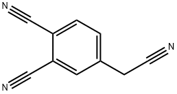 4-(Cyanomethyl)phthalonitrile Struktur