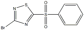 5-(benzenesulfonyl)-3-bromo-1,2,4-thiadiazole,1000577-61-6,结构式