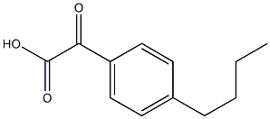 2-(4-BUTYLPHENYL)-2-OXOACETIC ACID Struktur