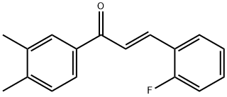 1002246-09-4 (2E)-1-(3,4-dimethylphenyl)-3-(2-fluorophenyl)prop-2-en-1-one