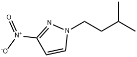 1-(3-methylbutyl)-3-nitro-1H-pyrazole Structure