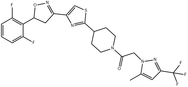 オキサチアピプロリン 化学構造式