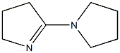2H-Pyrrole,3,4-dihydro-5-(1-pyrrolidinyl)- 化学構造式