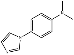 4-(1H-IMIDAZOL-1-YL)-N,N-DIMETHYLANILINE Structure