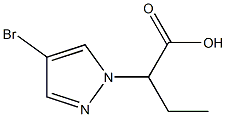 2-(4-Bromo-1H-pyrazol-1-yl)butanoic acid|2-(4-溴-1H-吡唑-1-基)丁酸