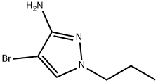 4-bromo-1-propyl-1H-pyrazol-3-amine Structure