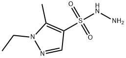 1-ethyl-5-methyl-1H-pyrazole-4-sulfonohydrazide Structure