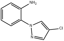 2-(4-chloro-1H-pyrazol-1-yl)aniline Structure