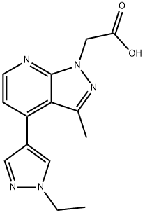 1006477-62-8 2-(4-(1-乙基-1H-吡唑-4-基)-3-甲基-1H-吡唑并[3,4-B]吡啶-1-基)乙酸