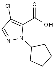 1006493-95-3 4-氯-1-环戊基-1H-吡唑-5-羧酸