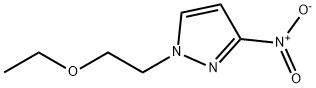 1-(2-ethoxyethyl)-3-nitro-1H-pyrazole 结构式