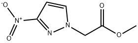 (3-Nitro-pyrazol-1-yl)-acetic acid methyl ester Structure