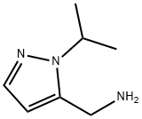 (2-isopropylpyrazol-3-yl)methanamine Struktur