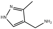 (5-Methyl-1H-pyrazol-4-yl)methanamine Structure