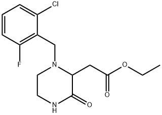 1008039-72-2 ethyl [1-(2-chloro-6-fluorobenzyl)-3-oxo-2-piperazinyl]acetate