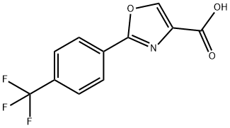 2-[4-(trifluoromethyl)phenyl]-1,3-oxazole-4-carboxylic acid|