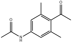 N-(4-acetyl-3,5-dimethylphenyl)acetamide Structure