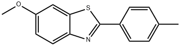 6-甲氧基-2-(对甲苯基)苯并[D]噻唑 结构式