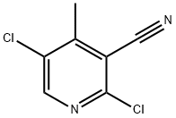 2,5-二氯-4-甲基吡啶-3-甲腈, 101320-87-0, 结构式