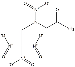 Acetamide,2-[nitro(2,2,2-trinitroethyl)amino]- Structure