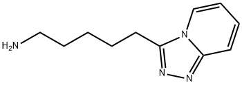 5-[1,2,4]Triazolo[4,3-a]pyridin-3-yl-pentylamine 化学構造式