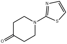 1-(thiazol-2-yl)piperidin-4-one Structure