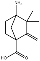 4-Amino-3,3-dimethyl-2-methylene-bicyclo[2.2.1]heptane-1-carboxylic acid,1017436-39-3,结构式