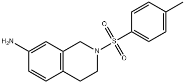 2-[(4-methylphenyl)sulfonyl]-1,2,3,4-tetrahydroisoquinolin-7-amine Struktur