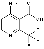 4-AMINO-2-(TRIFLUOROMETHYL)NICOTINIC ACID,1018678-42-6,结构式