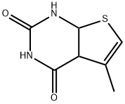 5-Methyl-4a,7a-dihydro-1H-thieno[2,3-d]pyrimidine-2,4-dione Structure