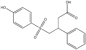 4-(4-Hydroxy-benzenesulfonyl)-3-phenyl-butyric acid|