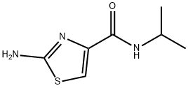 2-amino-N-(propan-2-yl)-1,3-thiazole-4-carboxamide Structure