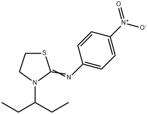 1021097-65-3 [3-(1-Ethyl-propyl)-thiazolidin-2-ylidene]-(4-nitro-phenyl)-amine