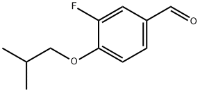 3-Fluoro-4-isobutoxybenzaldehyde,1021231-45-7,结构式