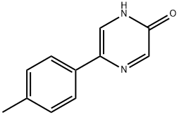 5-p-Tolyl-pyrazin-2-ol 化学構造式