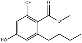 2,4-dihydroxy-6-n-butylbenzoic acid, methyl ester